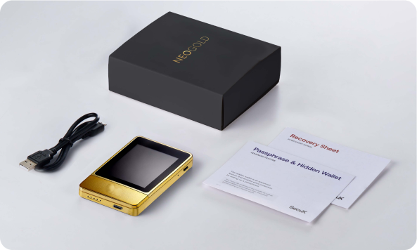 Tradetokenus NeoGold what's in the box
